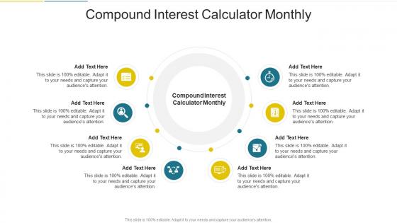 Compound Interest Calculator Monthly In Powerpoint And Google Slides Cpb