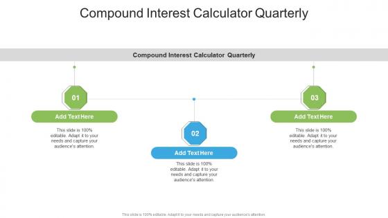 Compound Interest Calculator Quarterly In Powerpoint And Google Slides Cpb