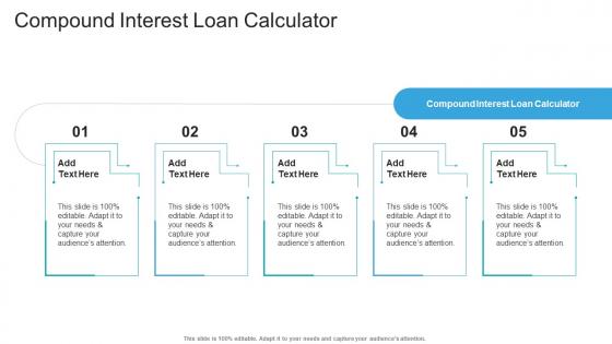 Compound Interest Loan Calculator In Powerpoint And Google Slides Cpb
