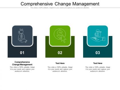 Comprehensive change management ppt powerpoint presentation styles background images cpb