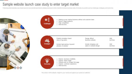 Comprehensive Guide For Digital Website Sample Website Launch Case Study To Enter Target