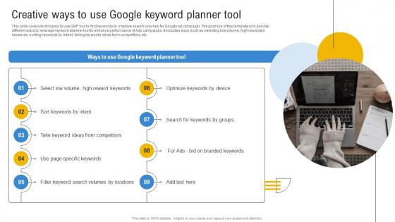 Comprehensive Guide To Google Creative Ways To Use Google Keyword Planner Tool MKT SS V