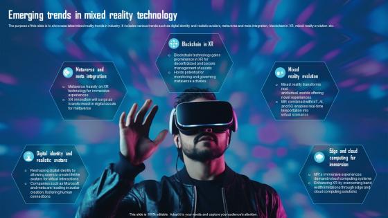 Comprehensive Guide To Mixed Emerging Trends In Mixed Reality Technology TC SS