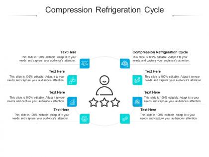 Compression refrigeration cycle ppt powerpoint presentation file vector cpb