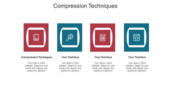 Compression techniques ppt powerpoint presentation show clipart cpb