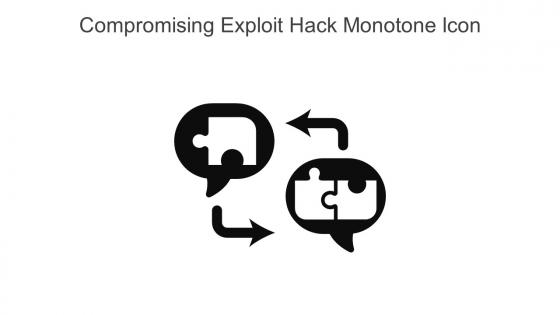 Compromising Exploit Hack Monotone Icon In Powerpoint Pptx Png And Editable Eps Format