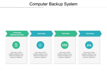 Computer backup system ppt powerpoint presentation file slide cpb