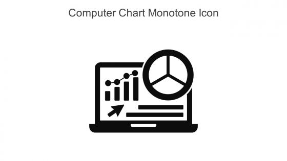 Computer Chart Monotone Icon In Powerpoint Pptx Png And Editable Eps Format