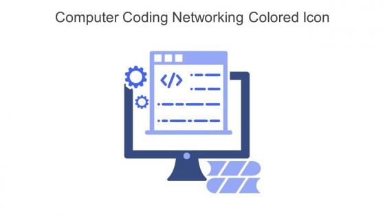 Computer Coding Networking Colored Icon In Powerpoint Pptx Png And Editable Eps Format