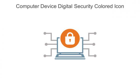 Computer Device Digital Security Colored Icon In Powerpoint Pptx Png And Editable Eps Format
