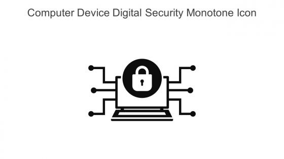 Computer Device Digital Security Monotone Icon In Powerpoint Pptx Png And Editable Eps Format