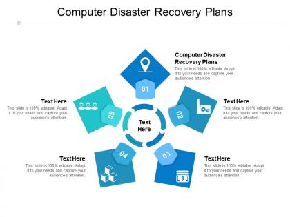 Computer disaster recovery plans ppt powerpoint presentation infographic template summary cpb