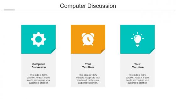 Computer discussion ppt powerpoint presentation show layout ideas cpb