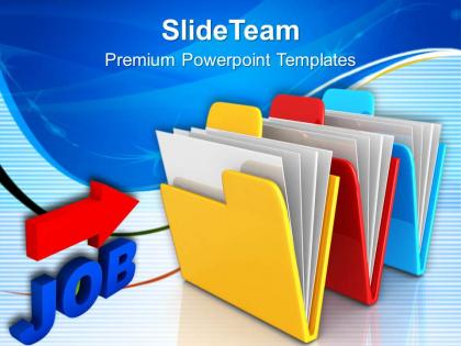 Computer folders youth future powerpoint templates ppt themes and graphics 0113