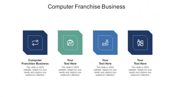 Computer franchise business ppt powerpoint presentation outline grid cpb
