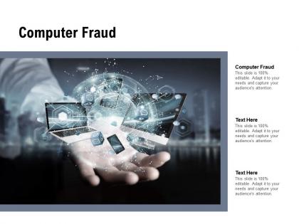 Computer fraud ppt powerpoint presentation gallery display
