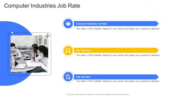 Computer Industries Job Rate In Powerpoint And Google Slides Cpb