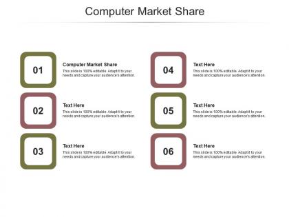 Computer market share ppt powerpoint presentation gallery example file cpb