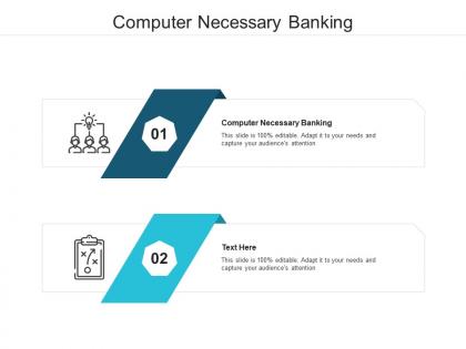 Computer necessary banking ppt powerpoint presentation outline inspiration cpb