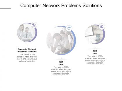Computer network problems solutions ppt powerpoint presentation outline good cpb