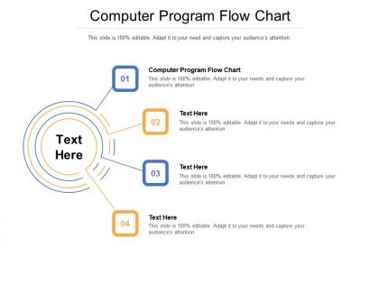 Computer program flow chart ppt powerpoint presentation shapes cpb