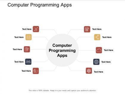 Computer programming apps ppt powerpoint presentation summary graphics design cpb