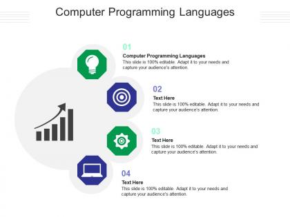 Computer programming languages ppt powerpoint presentation portfolio themes cpb