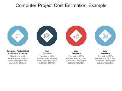 Computer project cost estimation example ppt powerpoint presentation layouts grid cpb