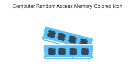 Computer Random Access Memory Colored Icon In Powerpoint Pptx Png And Editable Eps Format