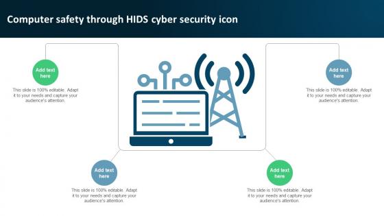 Computer Safety Through Hids Cyber Security Icon
