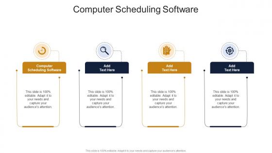 Computer Scheduling Software In Powerpoint And Google Slides Cpb