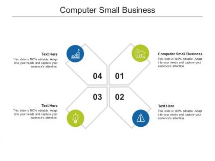 Computer small business ppt powerpoint presentation infographic template files cpb