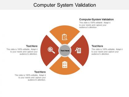 Computer system validation ppt powerpoint presentation icon smartart cpb