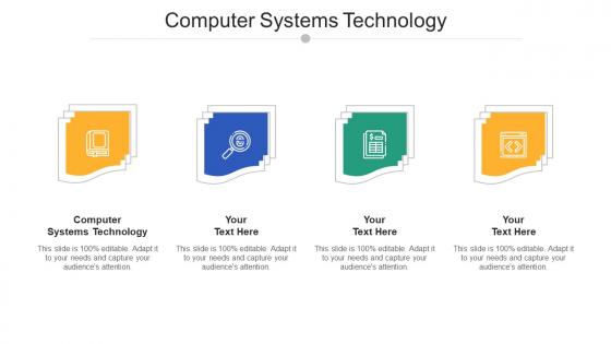 Computer systems technology ppt powerpoint presentation file model cpb