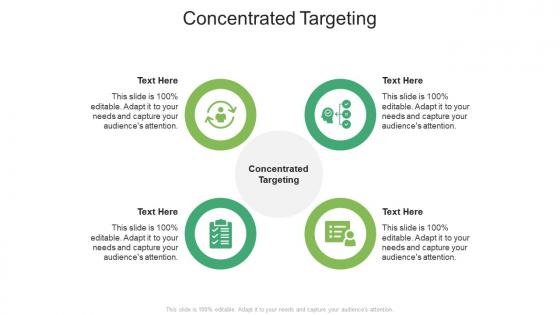 Concentrated targeting ppt powerpoint presentation layouts deck cpb
