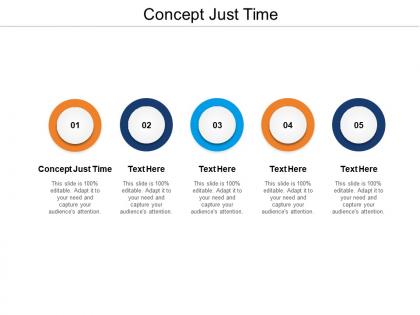 Concept just time ppt powerpoint presentation gallery smartart cpb