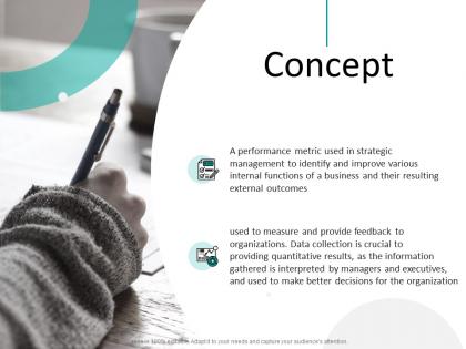 Concept outcomes ppt powerpoint presentation outline example