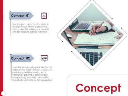 Concept resulting external outcomes n81 powerpoint presentation brochure