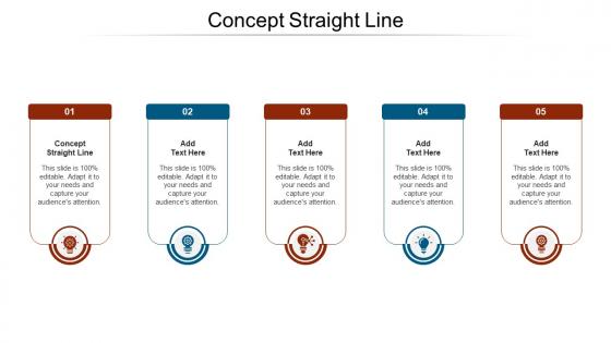Concept Straight Line Ppt Powerpoint Presentation Summary Layout Ideas Cpb