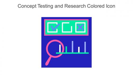 Concept Testing And Research Colored Icon In Powerpoint Pptx Png And Editable Eps Format