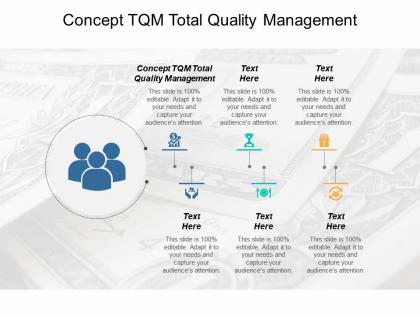 Concept tqm total quality management ppt powerpoint presentation professional example topics cpb