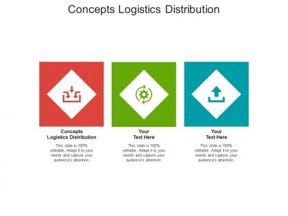 Concepts logistics distribution ppt powerpoint presentation summary maker cpb