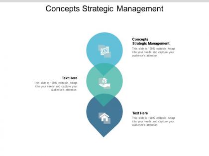 Concepts strategic management ppt powerpoint presentation show design inspiration cpb