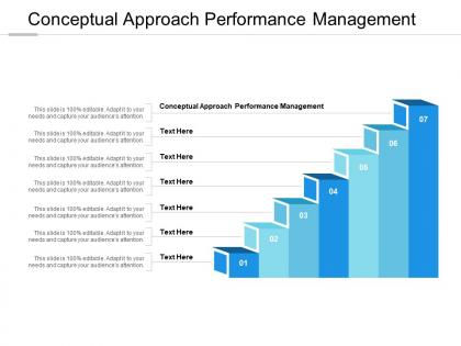 Conceptual approach performance management ppt powerpoint presentation styles cpb