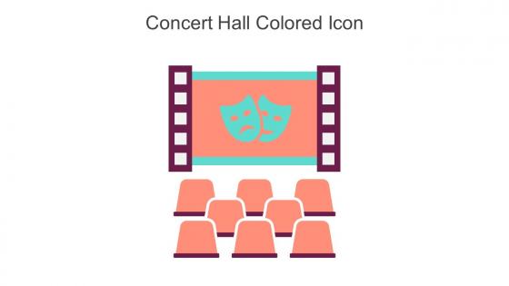 Concert Hall Colored Icon In Powerpoint Pptx Png And Editable Eps Format