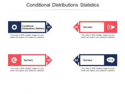 Conditional distributions statistics ppt powerpoint presentation ideas design inspiration cpb