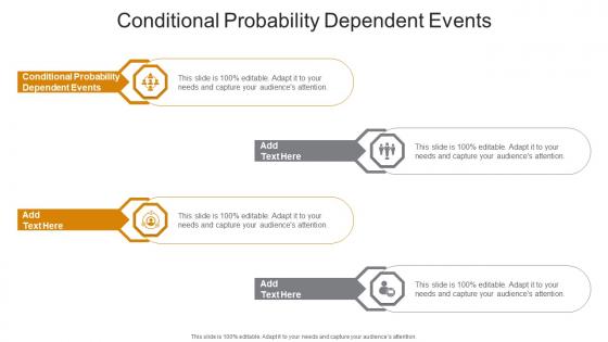 Conditional Probability Dependent Events In Powerpoint And Google Slides Cpb