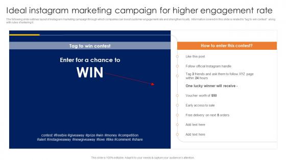 Conducting Competitor Analysis Ideal Instagram Marketing Campaign For Higher Engagement Rate MKT SS V