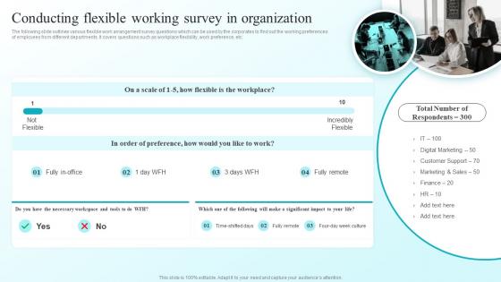 Conducting Flexible Working Survey In Developing Flexible Working Practices To Improve Employee