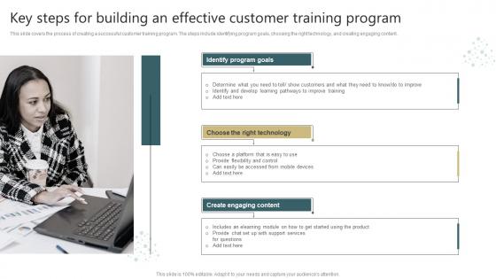 Conducting Successful Customer Key Steps For Building An Effective Customer Training Program
